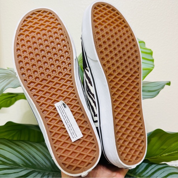 🤎NEW🤍 Vans Women’s Satin Tiger Brown White Filmore High Top Sneakers Size 11 - Picture 5 of 7